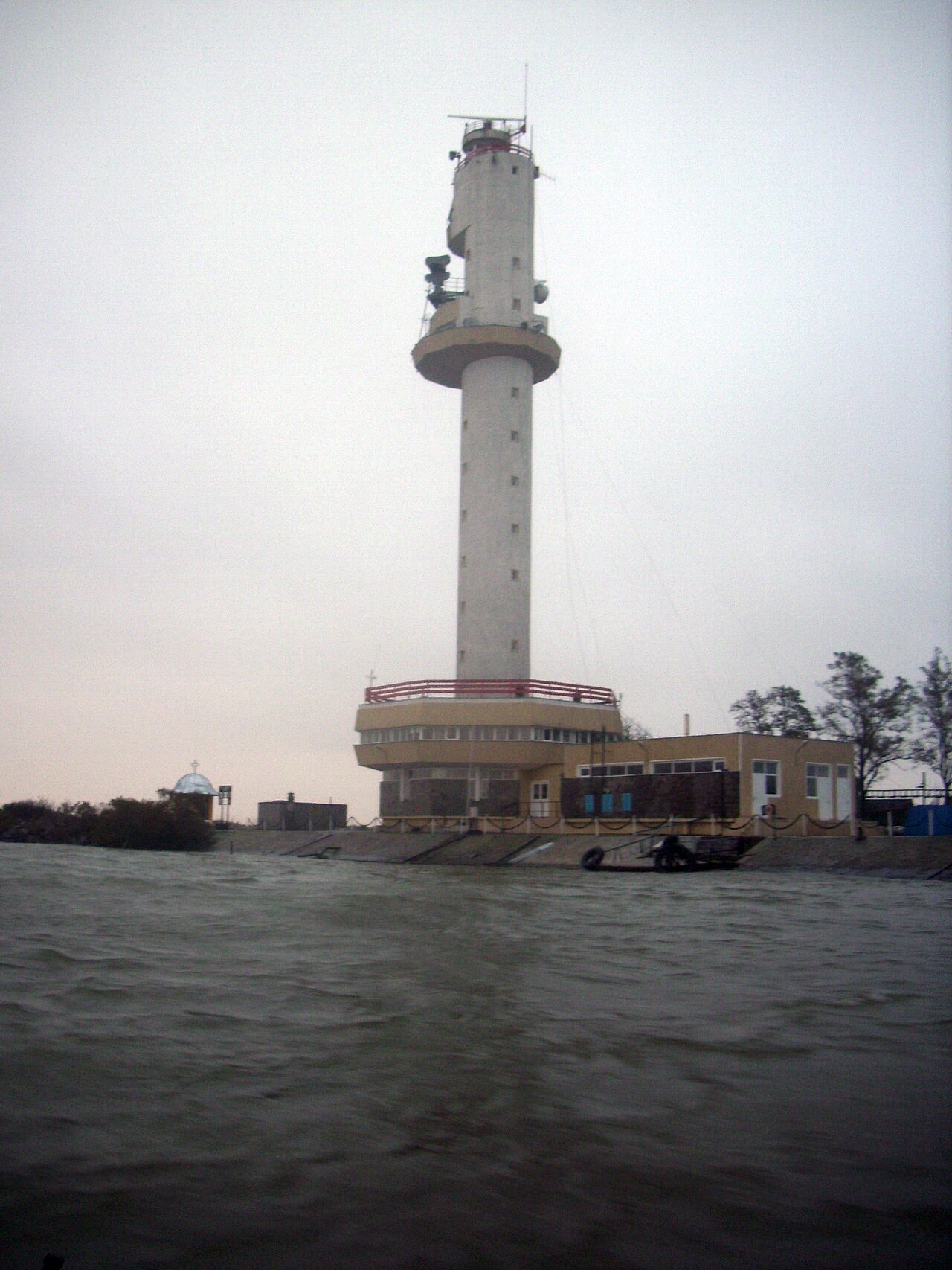 The lighthouse at Sulina, Romania, the port town at the mouth of the Sulina canal, in 2008 (file photo).
