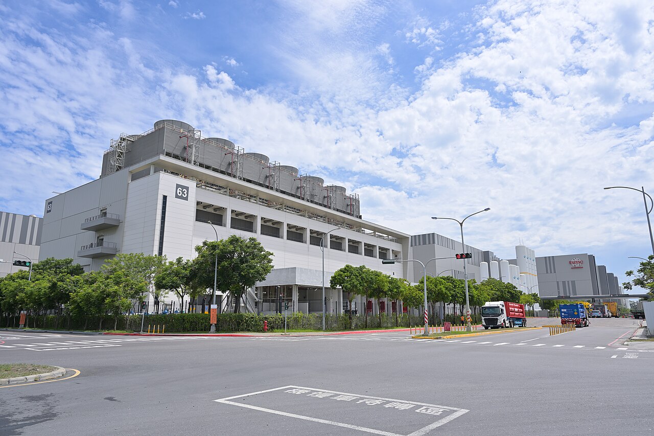 TSMC's Fab 18 at the Southern Taiwan Science Park in May 2025 (file photo).