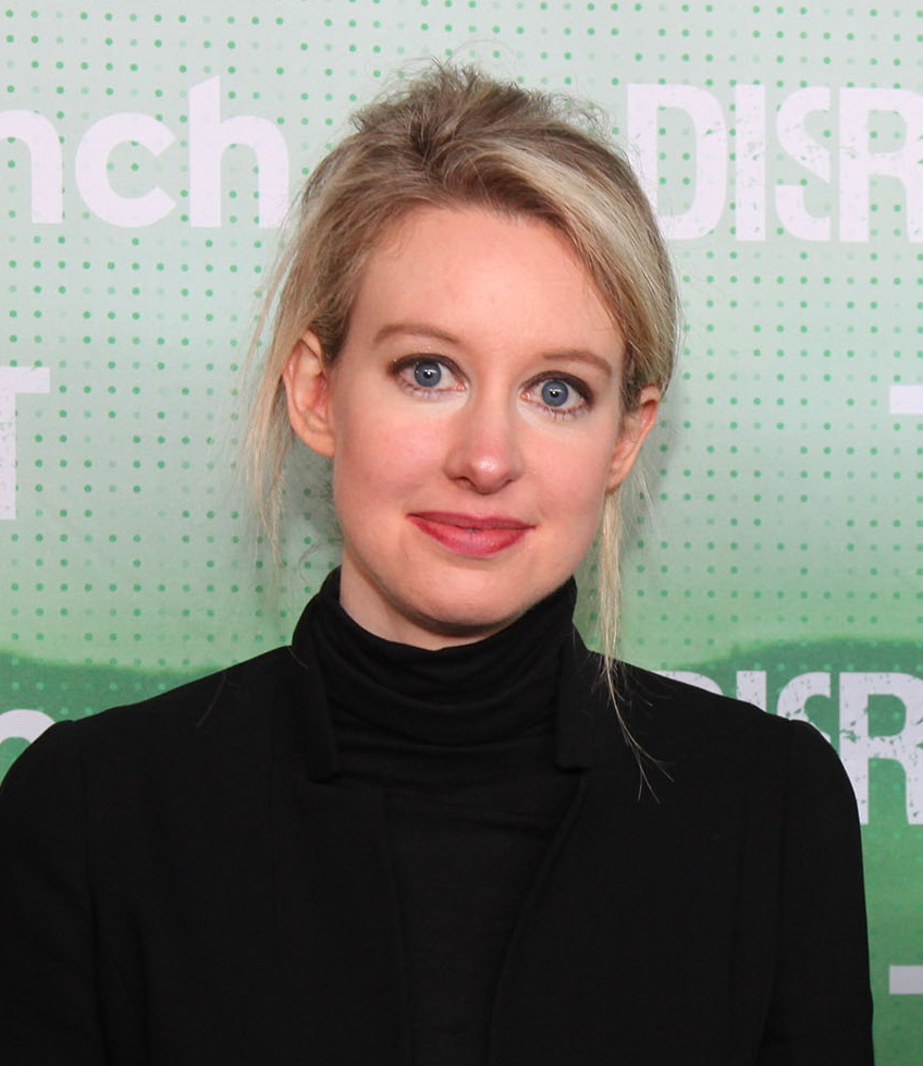 Theranos founder Elizabeth Holmes in 2014 (file photo).