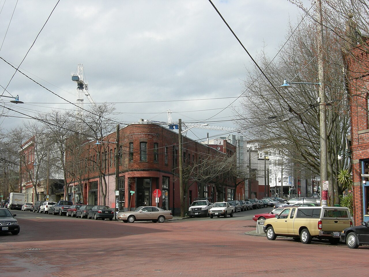 The Junction Building on Ballard Avenue in Seattle's Ballard Avenue Historic District in 2007 (file photo).