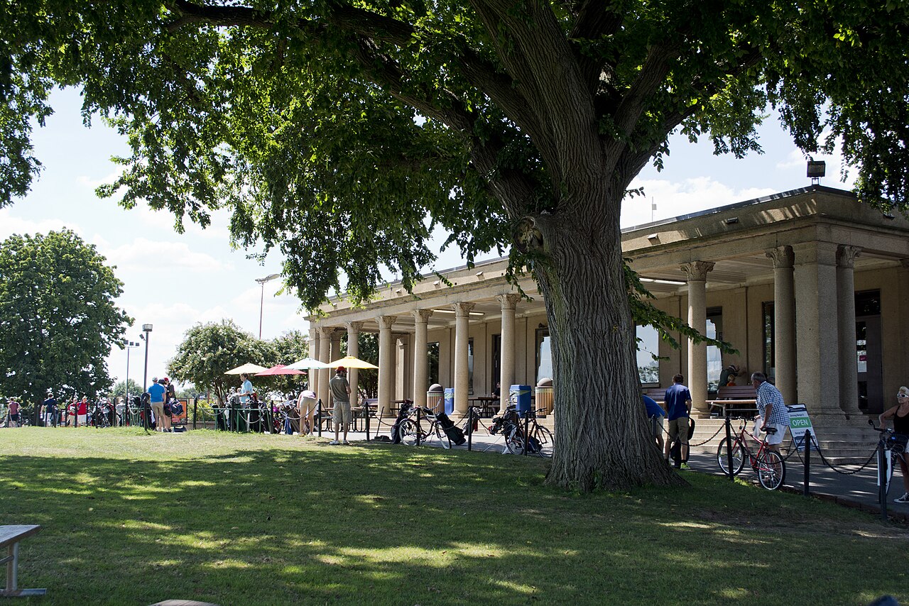 The clubhouse at East Potomac Golf Course in Washington in 2013 (file photo).