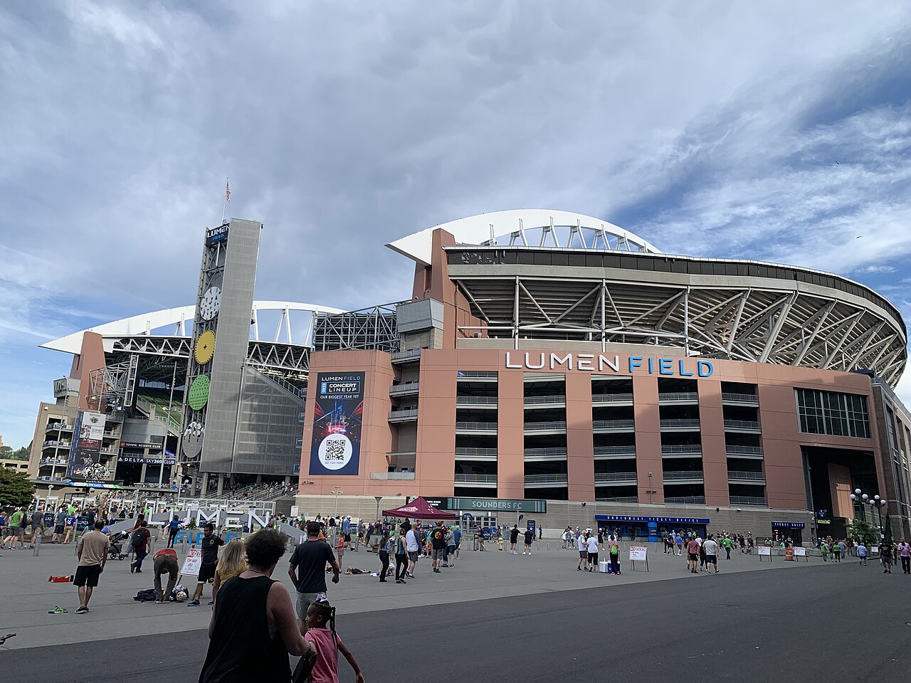 Lumen Field, the Seahawks' home stadium, in 2023 (file photo).