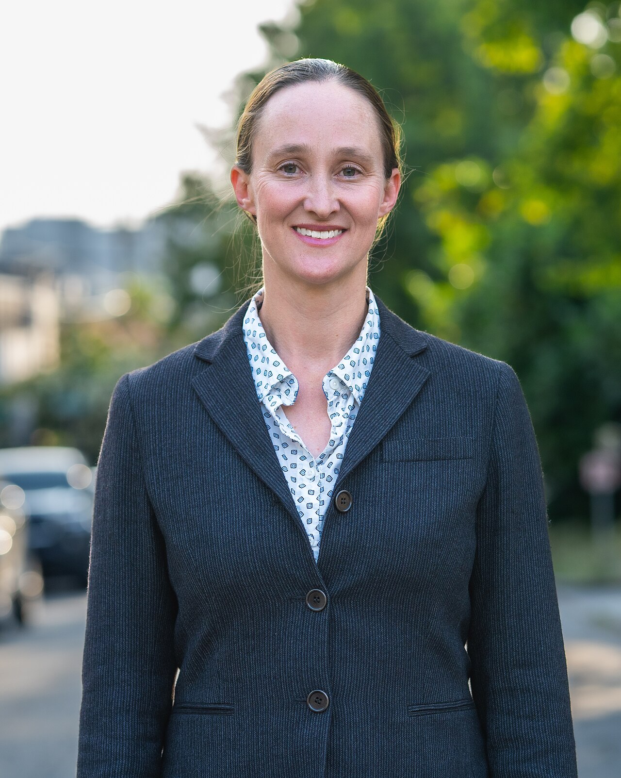 Katie Wilson, now Seattle's mayor, in a 2025 campaign portrait (file photo).