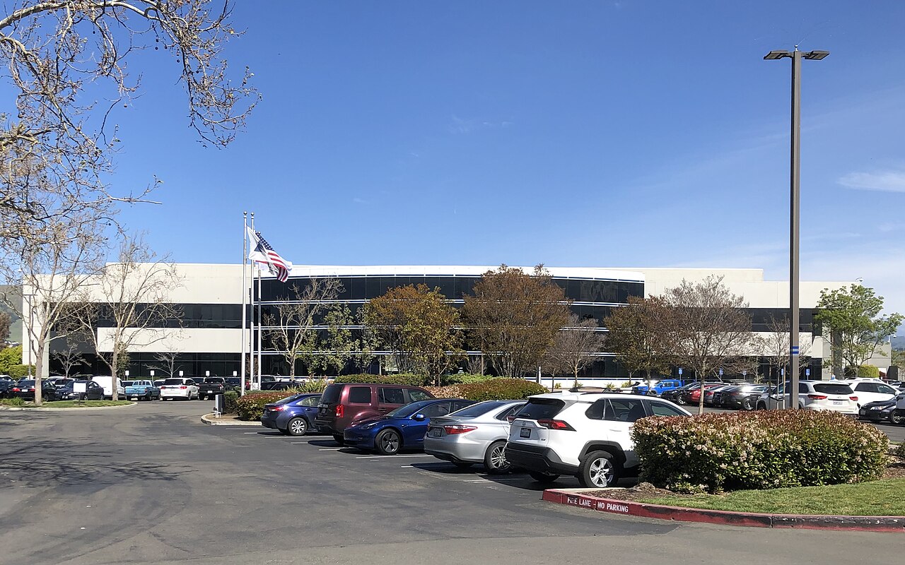 A Lam Research building in Fremont, Calif., in 2023 (file photo).
